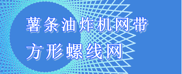 【案例分享】方形螺線的薯條油炸機(jī)網(wǎng)帶